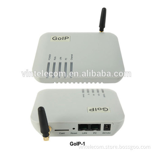 1 SIM GoIP / VoIP GSM Gateway / GSM-VoIP Gateway -for IP PBX application